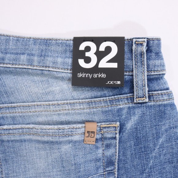 Joe's Jeans Skinny Ankle Distressed Raw Hems - Picture 4 of 8